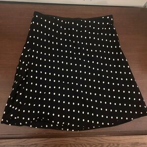 Polka Dot Madewell Mini Skir